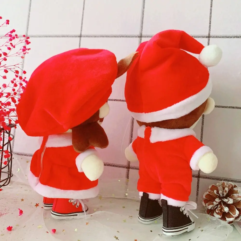 

Милое хлопковое платье с изображением лося и Санта-Клауса, рождественская хлопковая одежда с изображением оленя, синяя рождественская одежда с изображением лося идола для девочек