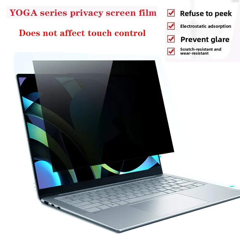 For lenovo Yoga Pro 7 15ASH11 15IPH11  Laptop  Pro 9 15N1X11 Privacy Sticky Anti-Peeping Film Anti-Spy Screen Protective Film