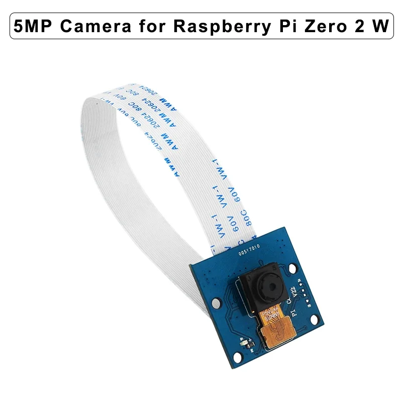 

5MP Raspberry Pi Zero 2 W Camera Module 1080P 720P OV5647 Webcam Mini Bracket 50 100 200 cm FFC Cable for Raspberry Pi Zero