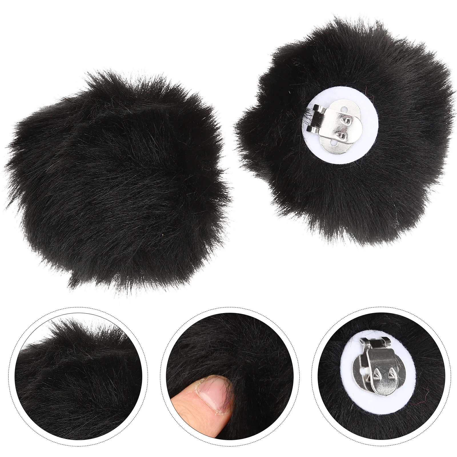 Ball Shoe Buckle Pompom Clip Decorative Clips on Embellishments Heels Flats Ladies Shoes Buckles Decorate