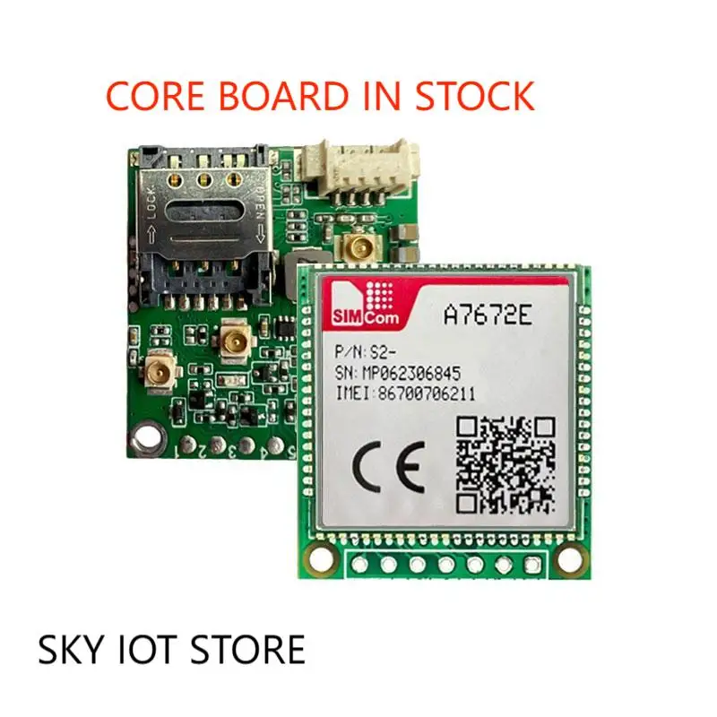 

SKY Core Board IN STOCK!SIMcom A7672E-LASE A7672E-FASE A7672SA-LASE A7672SA-FASE A7672G-LABECAT1 , support Data+voice 1pcs