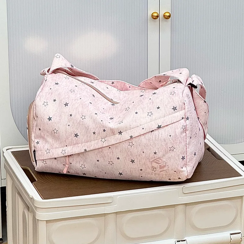 Korean Version Dot Handbag New Large Capacity Shoulder Bag Stylish Pillow Crossbody Bag Women Casual Sports Fitness Storage Bag