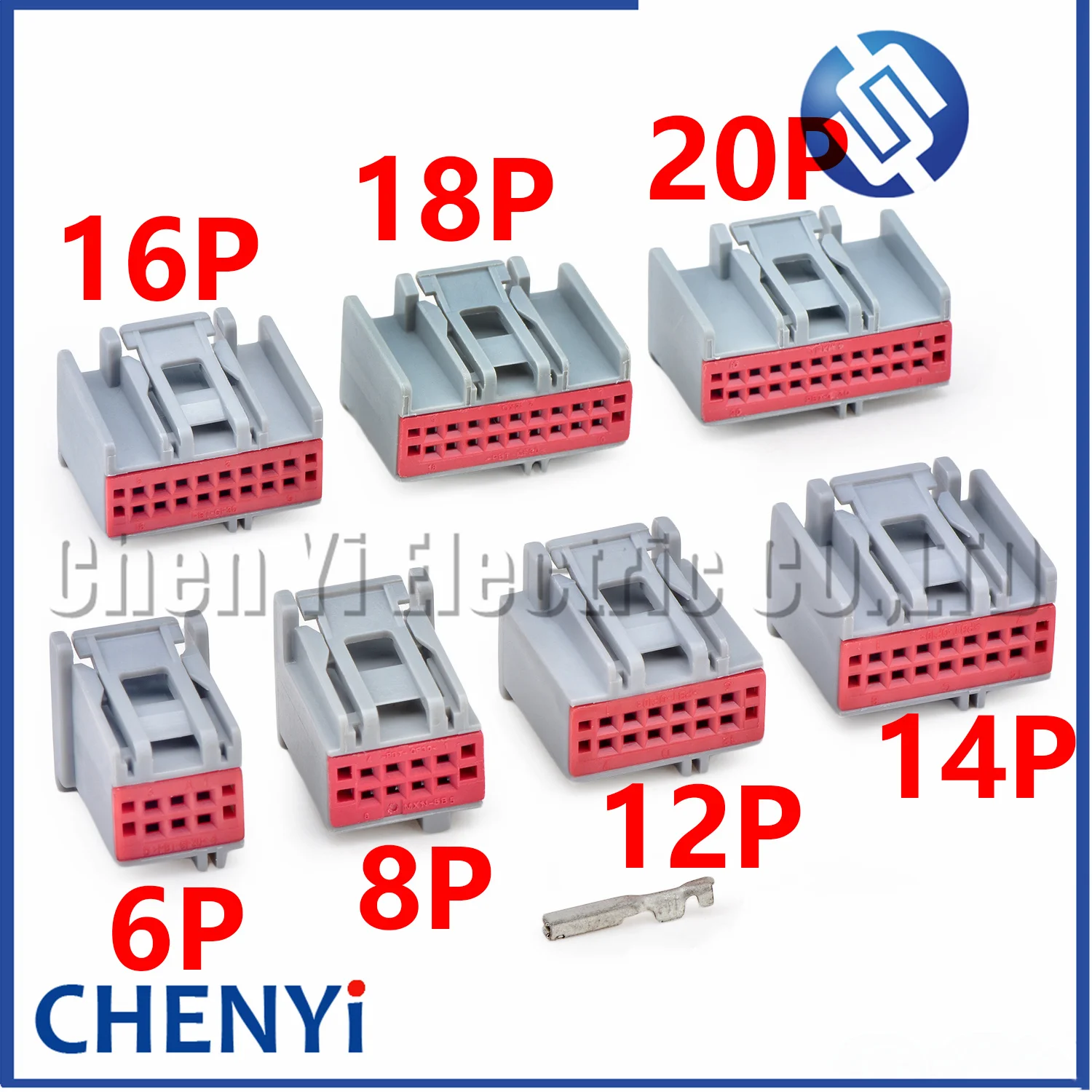

6/8/12/14/16/18/20 Pin Auto connector Car Multimedia DSP audio central control module harness plug For Ford Chevrolet Molex