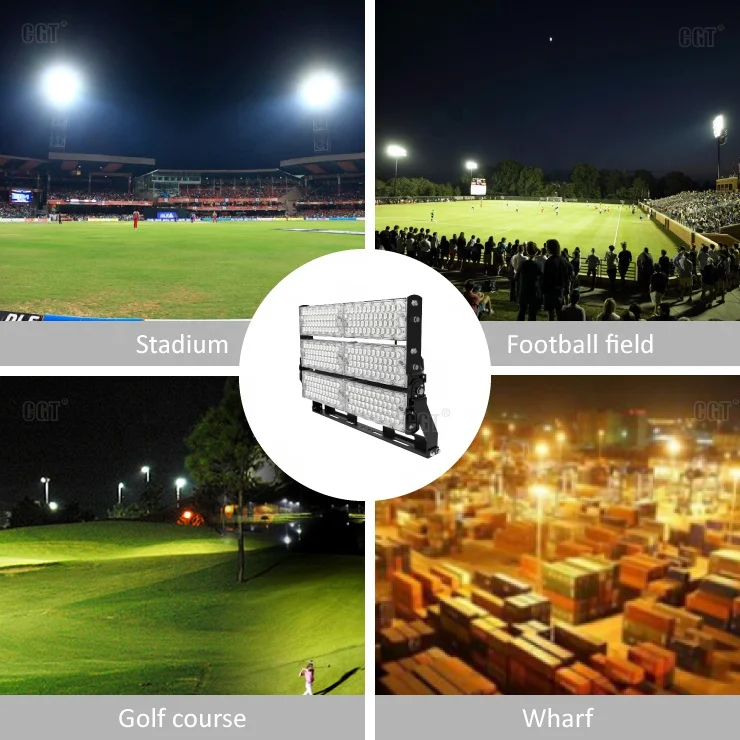 960 واط 1200 واط 1500 واط وحدات LED الأضواء الكاشفة الأضواء مصباح IP66 كرة القدم في الهواء الطلق نفق ملعب الخفيفة