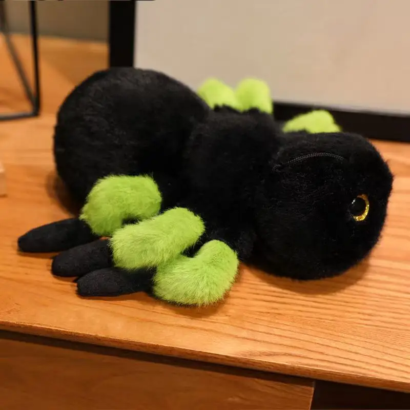 Dernière poupée fourmi mignonne Kawaii, jouet en peluche fait à la main, dessin animé, oreiller mignon, cadeau d'anniversaire et de vacances pour enfants, poupée amusante