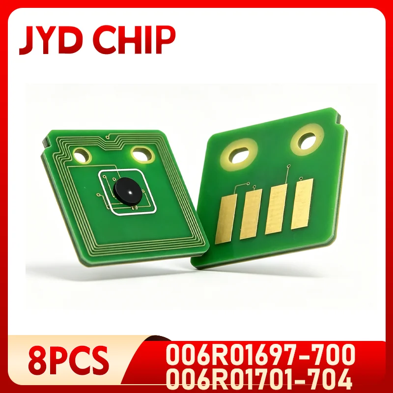 8pcs C8030 006R01697 006R01698 006R01699 006R01700 Toner Chip for Xerox C8035 C8045 C8055 C8070 Printer Cartridge Chip Reset