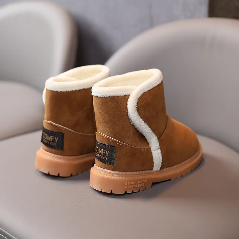 2022 nova moda crianças botas casuais do bebê meninos meninas neve botas curtas crianças correndo sapatos marca esporte branco sapatos crianças sneaker