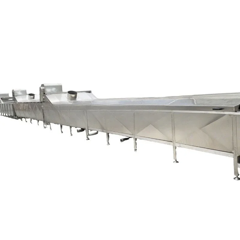 DurableBraised egg processing production line Egg centering cooking cooling shelling line