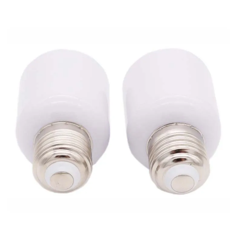 E27 to G24 Lamp Holder Converter Led Light Head Base E26 LED Saving Light Halogen Screw Bulb Socket Adapter White