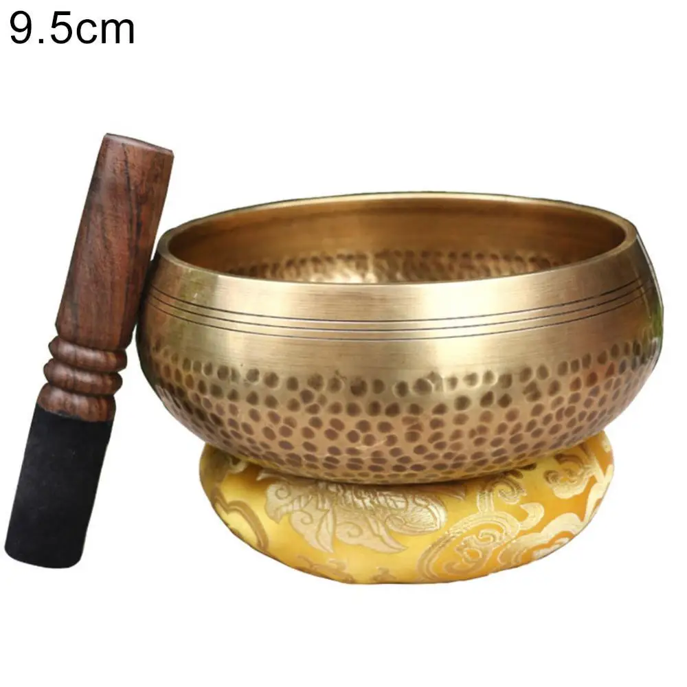 

Поющая чаша Непал ручной работы Тибет Будда звуковая чаша Музыка Йога Медная звуковая терапия Религиозные принадлежности Тибетский поющий