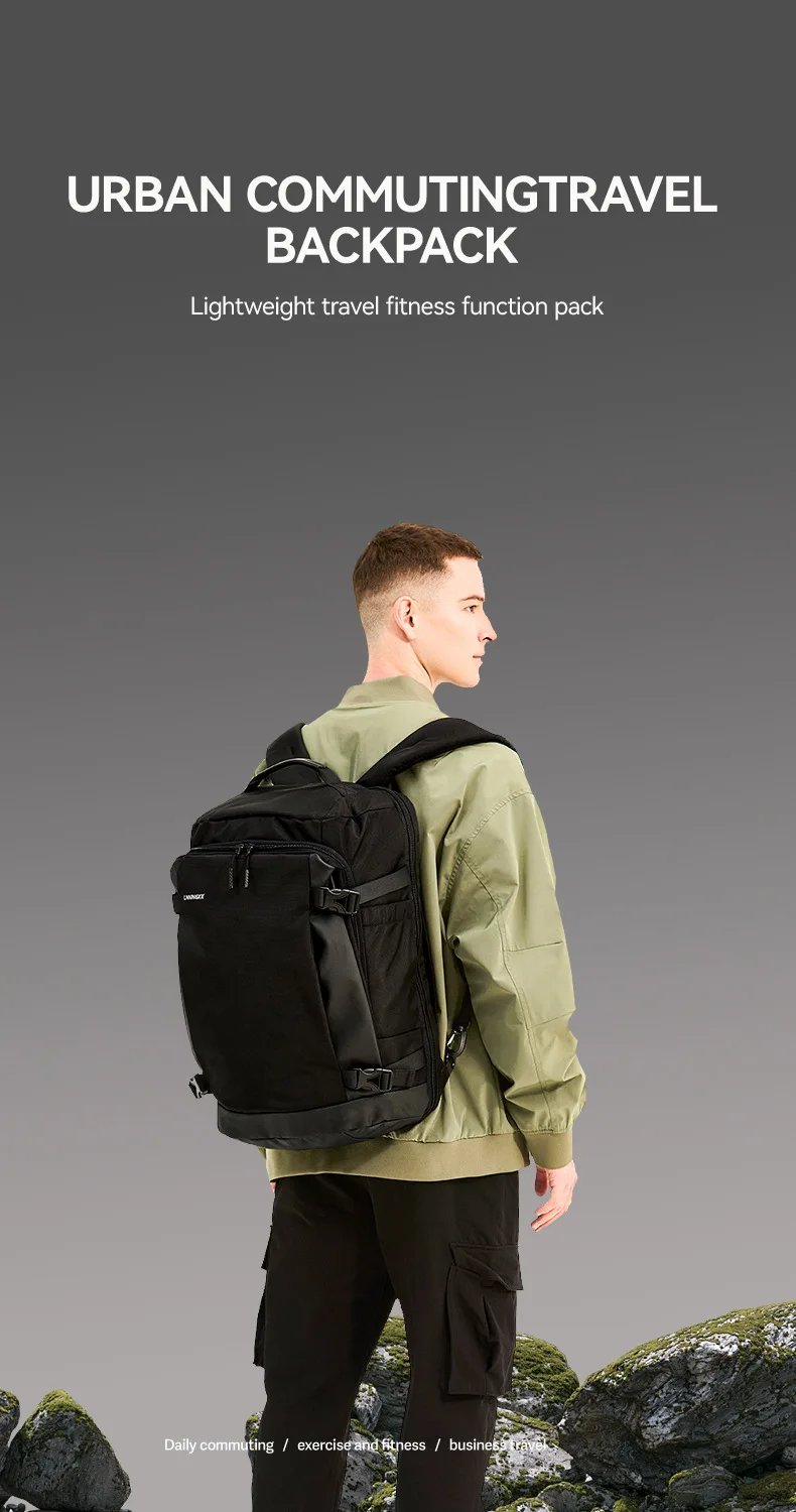 

New large-capacity business backpack men's computer backpack business travel bag hand luggage bag