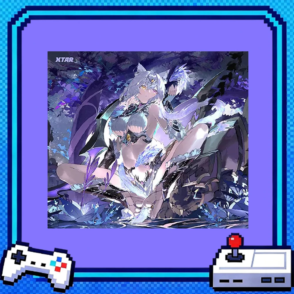 PAN Esports XTAR Sulama Glass Gaming Mousepad FPS Both Speed And Smooth Mouse Pad For VALORANT TTK CSGO PC Accessories For Gifts