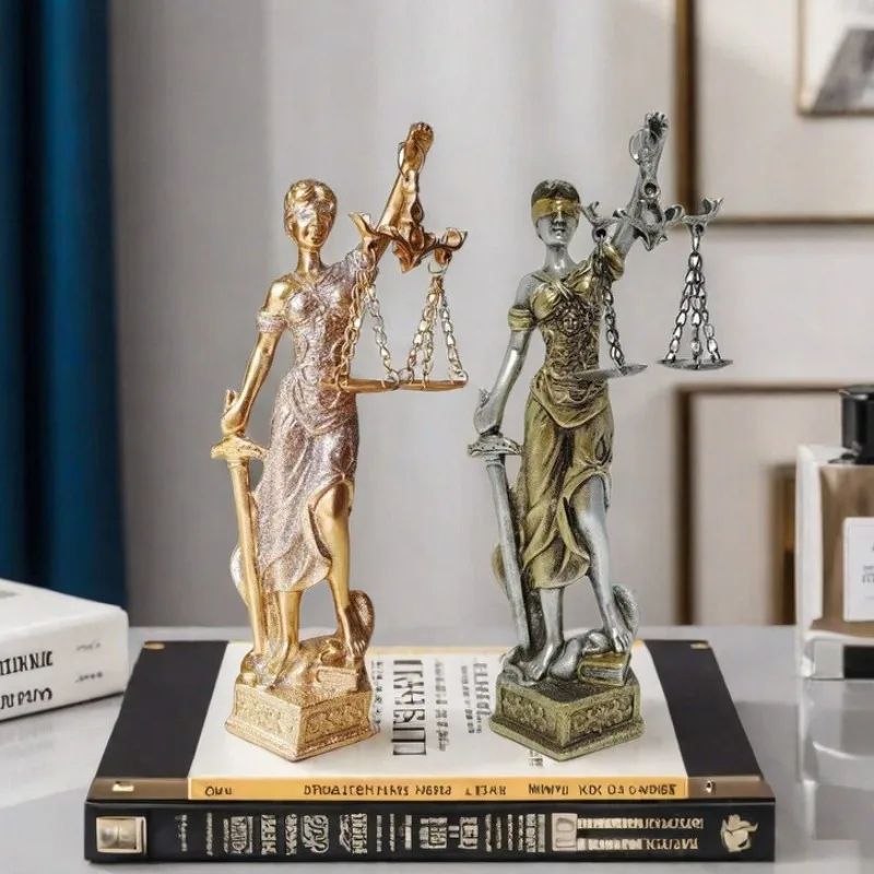 

Modern Fortune Muse Statue Resin Crafts Home Decoration Статуэтки Кошек Desktop Decor تحف كبيره للمنزل Miniatures