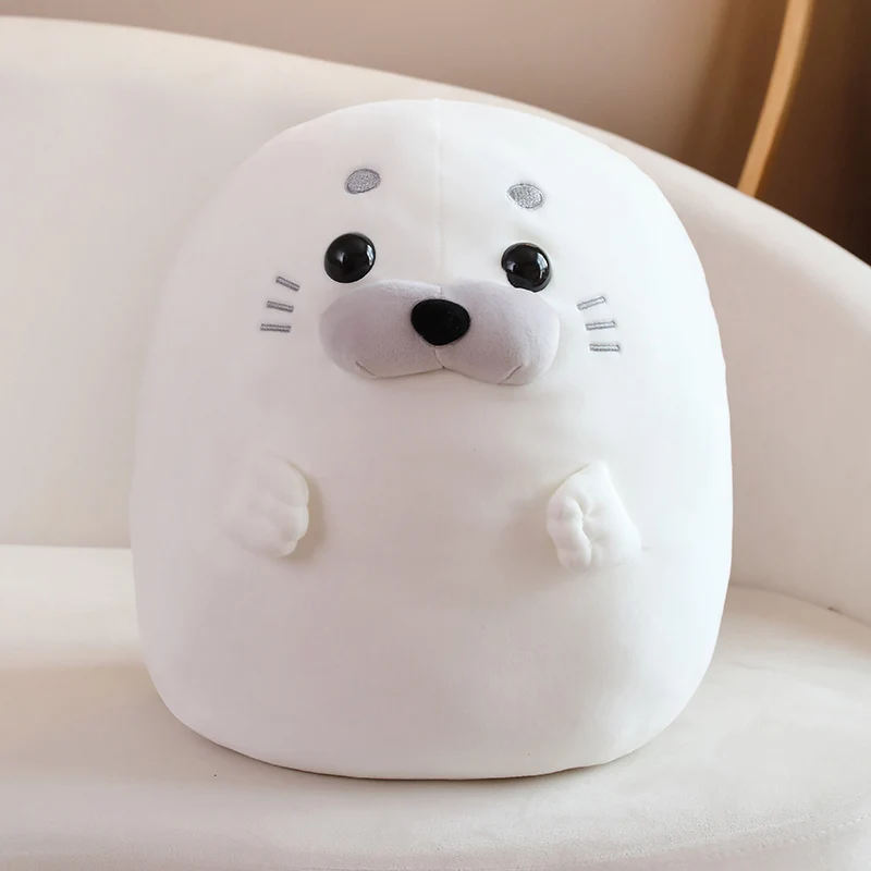 30/40CM Cute Cartoon Anime Seal Doll Kawaii Sea Lion Plush Doll Prezenty świąteczne dla dzieci Dekoracja domu Ręcznie robione lalki