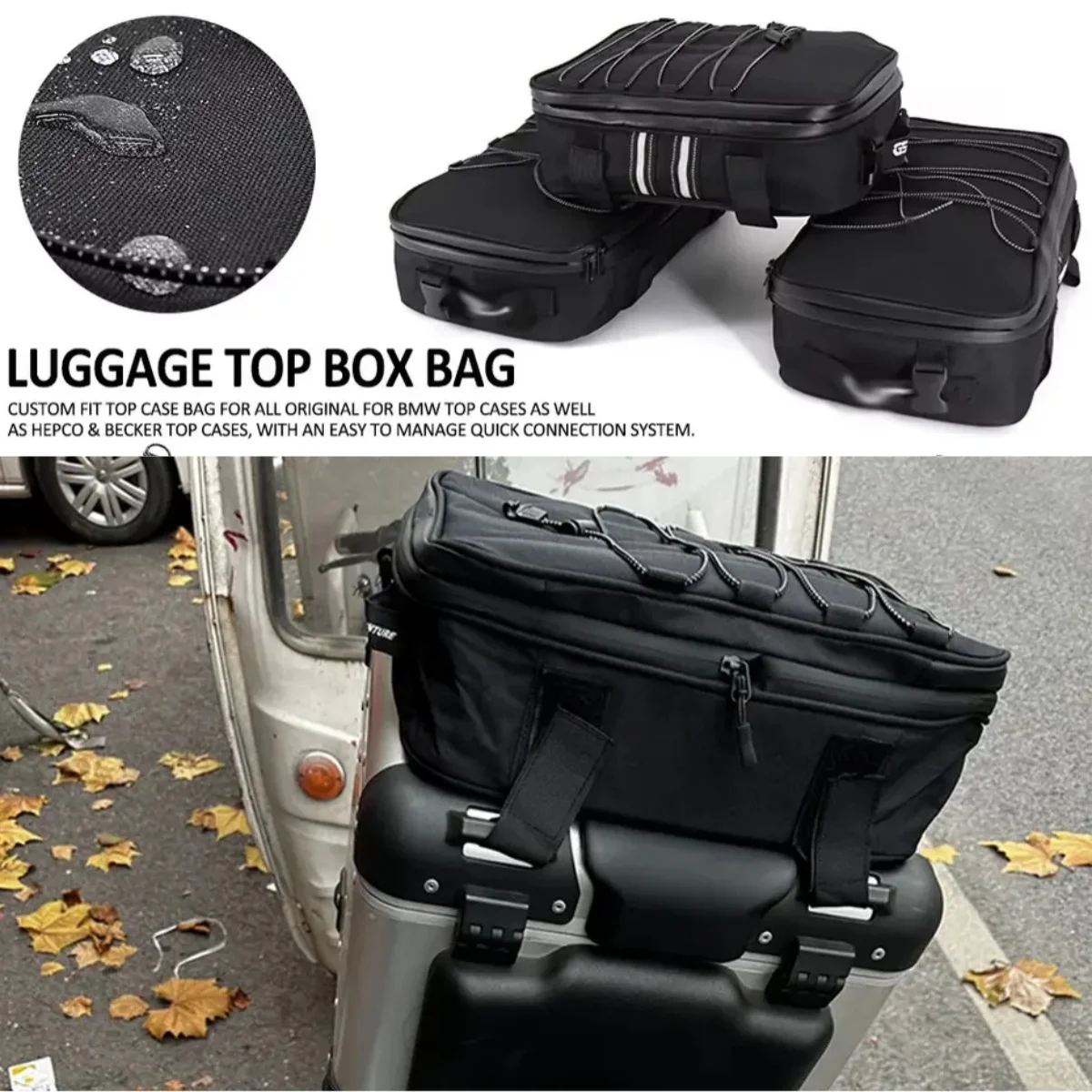 

Мотоциклетная верхняя сумка, боковой чехол, кофры, сумка для багажа для BMW R1200GS R1250GS LC Adventure F700GS F750GS F800GS F850GS F650GS