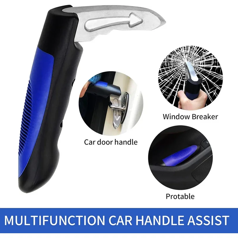مقبض السيارة قصب باب السيارة مقبض إمساك حامل مساعدة التنقل أداة مساعدة ملحقات السيارات للأطفال المسنين الأسود