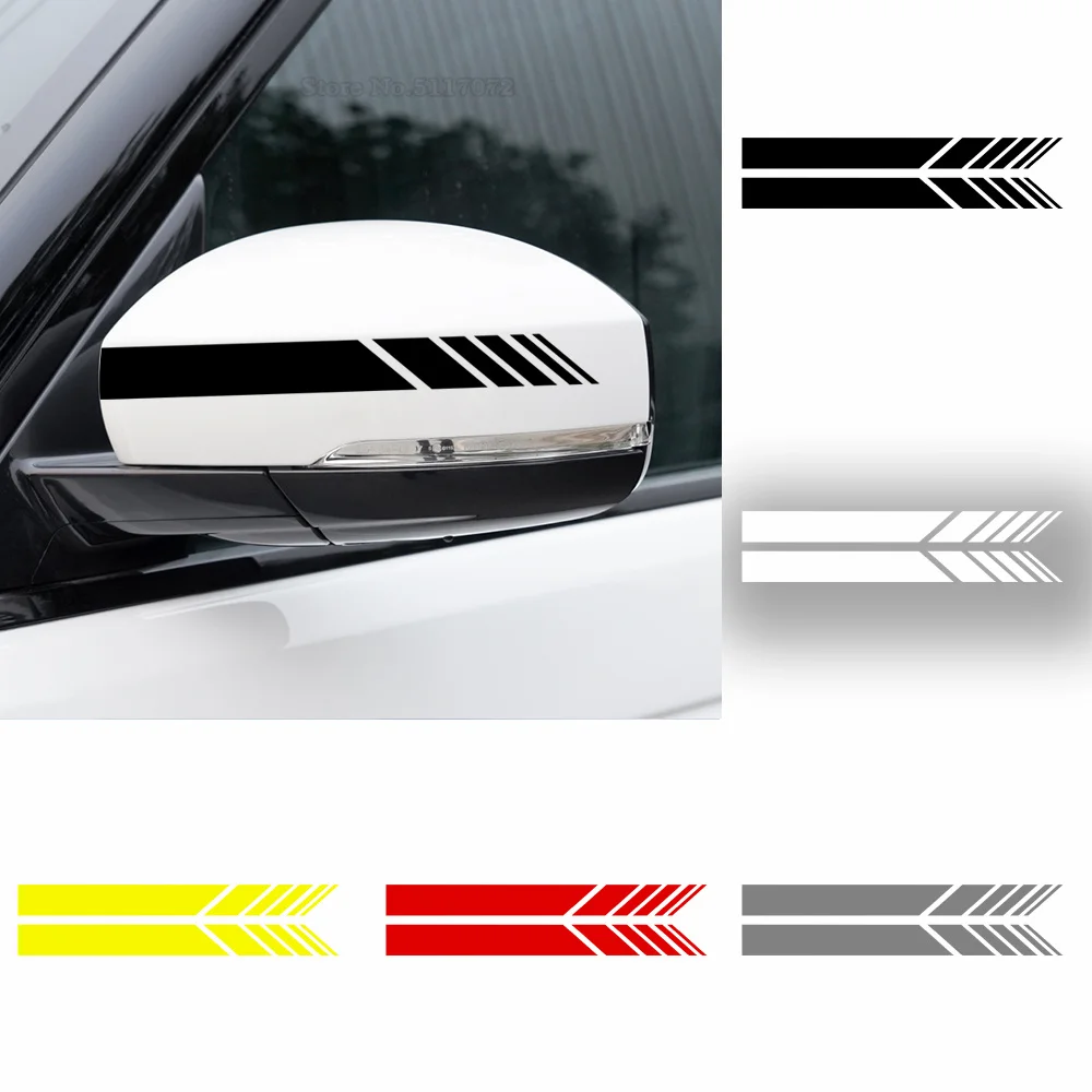 For Land Rover Autogiography Evoque Freelander Supercharged Svr Velar Car Rearview Mirror Vinyl Stickers Accessories