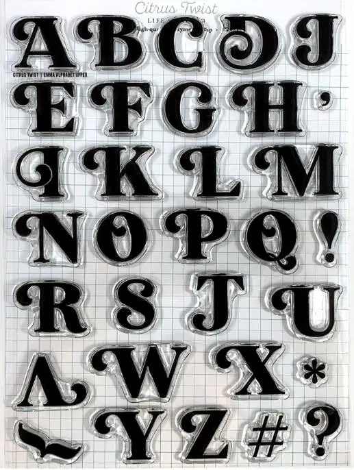 New English Clear Stamp Cutting Die Stencil Mask Stencil Transparent Seal For DIY Scrapbooking/Card Making A5088