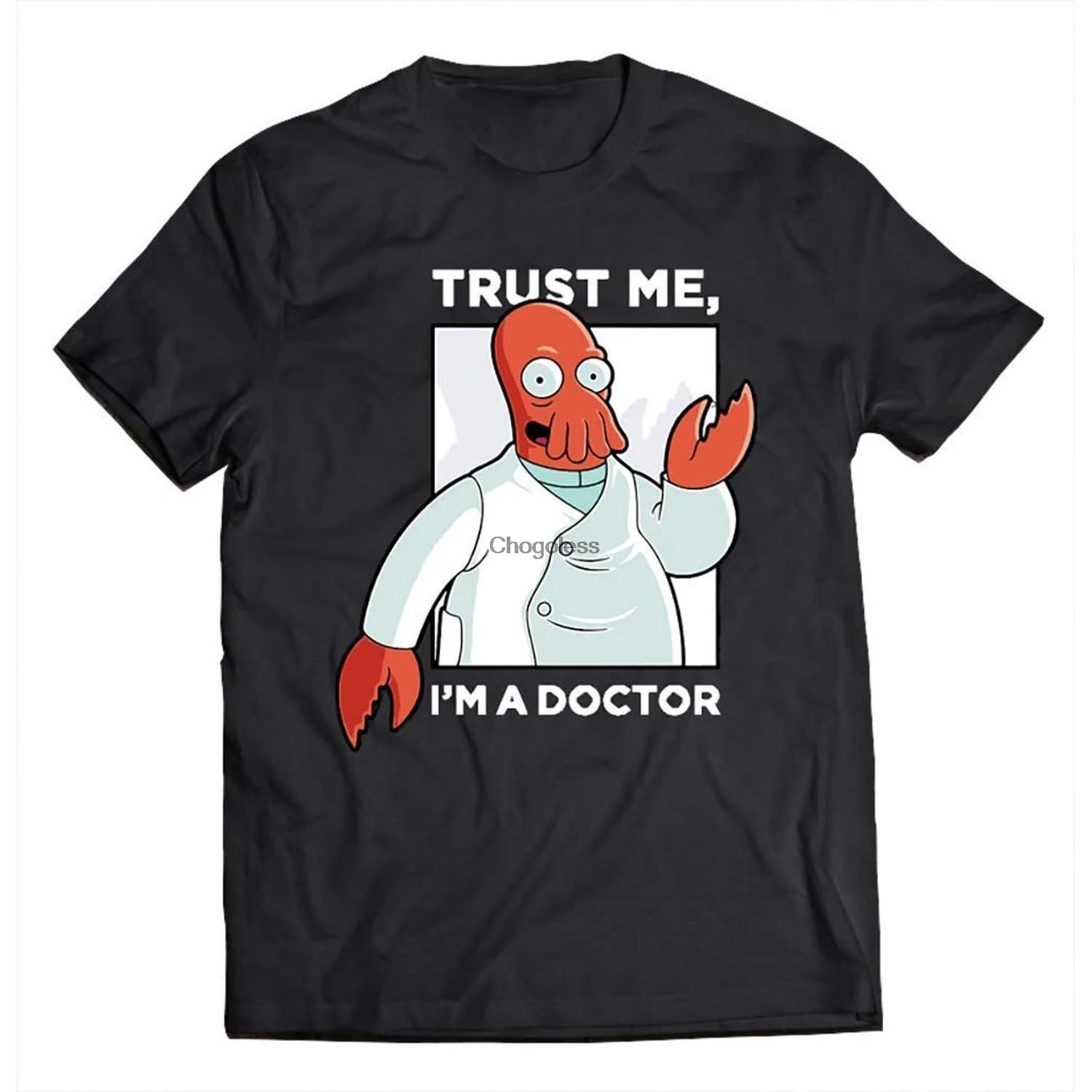 Doctor Zoidberg Who t-Shirt DMN Hoodie Black