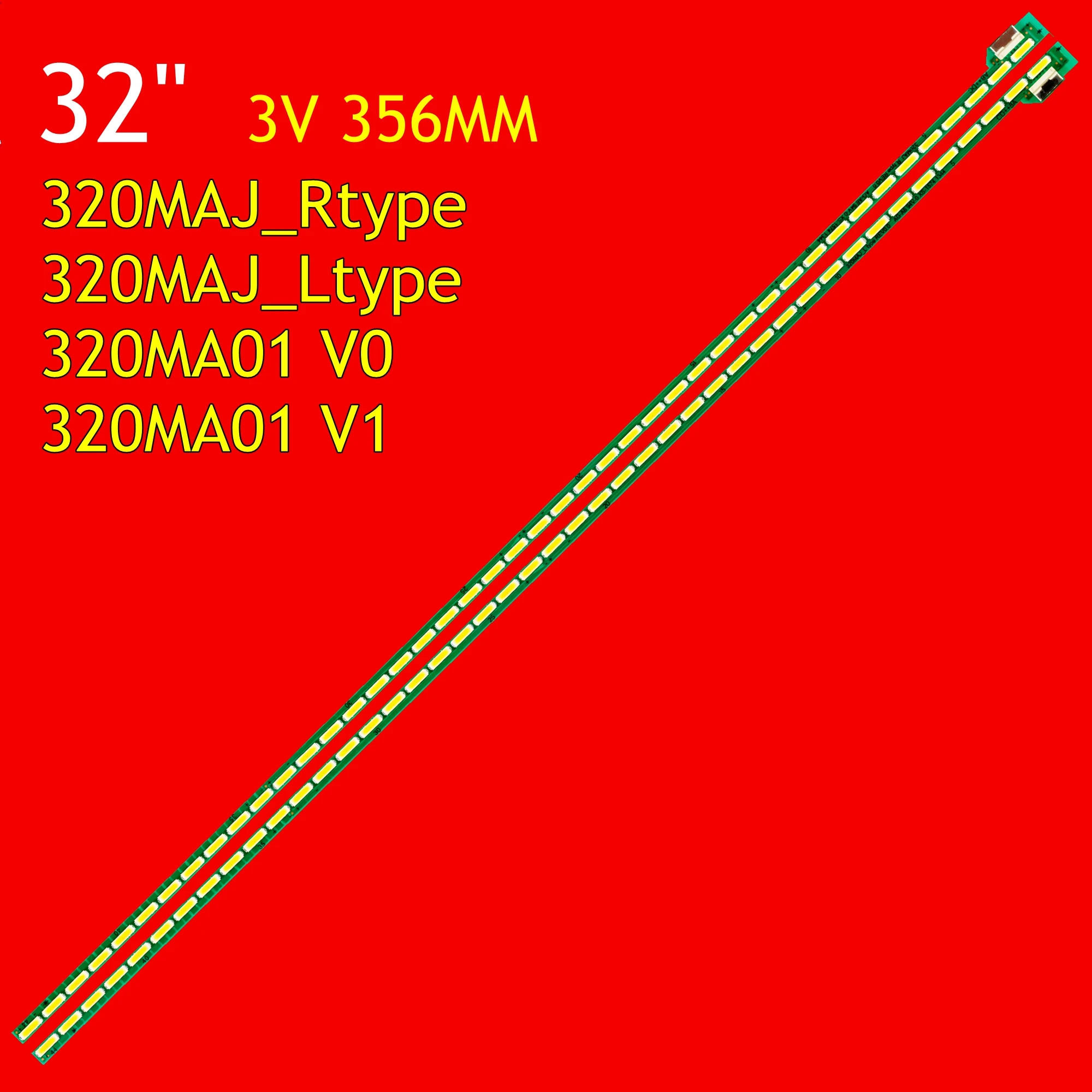 LED Backlight Strip For Q3277VQE5 Q3277FQE BDM3270QP 320MAJ_Rtype 320MAJ_Ltype 320MA01 V0 V1