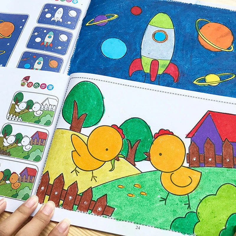 Livre de coloriage et de dessi - Kids Educational Workbooks avis et prix