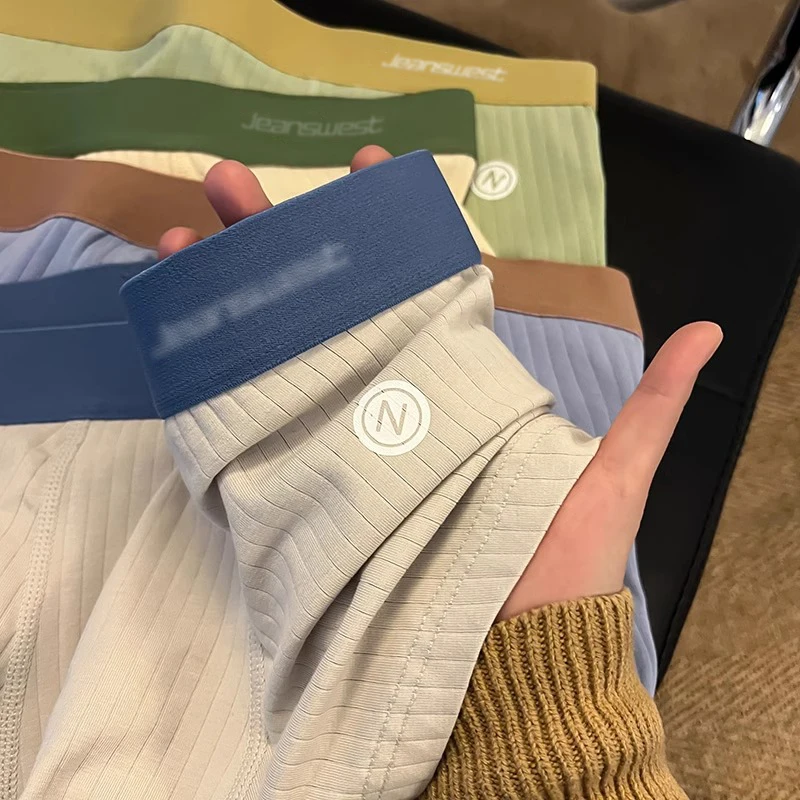 

4pcs Boxer Shorts Men's Panties Homme Underpants Boxershorts Underwear Sexy Comfortable breathable quick-drying nderwear Cuecas