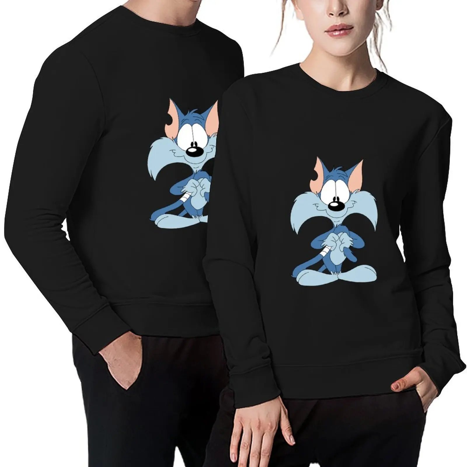 

Furrball cat Pullover anime clothes men's clothing male clothes anime clothing new sweatshirt