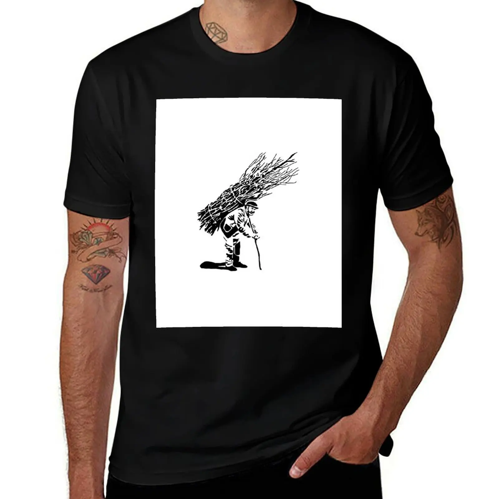 

Led Zepelin IV T-Shirt boys animal print summer clothes baggy shirts T-shirt men