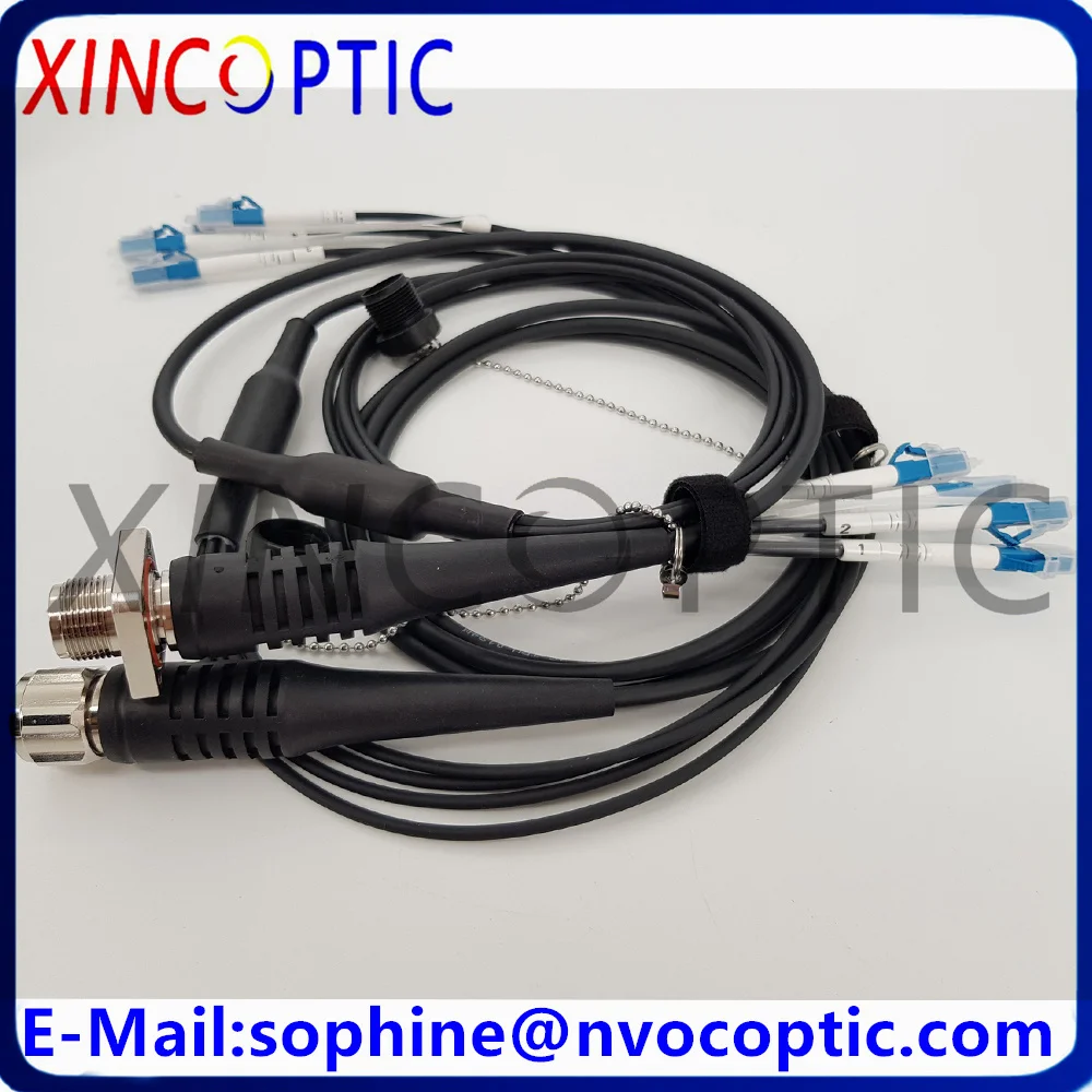 

20 м, SM, 8C, G657A, черный бронированный ТПУ, 8 ядер ODC, гнездо/квадрат с круглым разъемом ODC, оптоволоконный патч-корд и 4 шт. перемычка ODC-LCPC