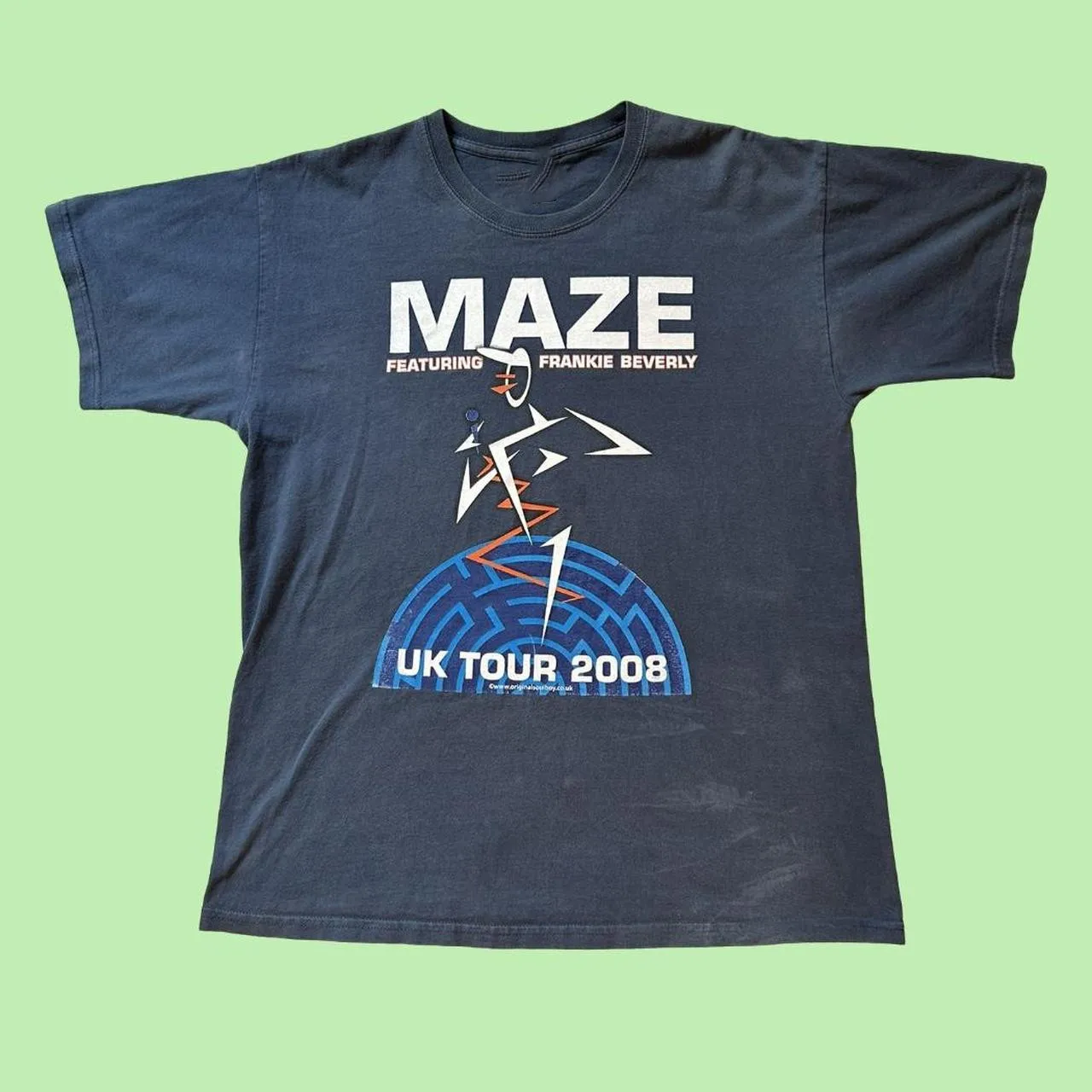 MAZE Featuring Frankie Beverly Tour 2008 Gift For Fan S to 5XL T-shirt TMB3157