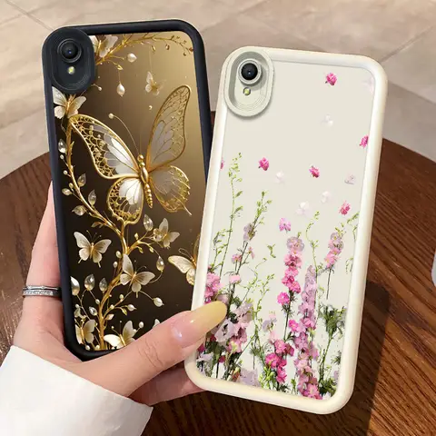 Funda For OPPO A37 A37f A37fw A37m Neo 9 Phone Case Cute Flower Cartoon Fashion Back Cover Silicone Shockproof Protective Casing