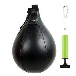 Speed Ball Boxing Bag Pear Boxing Speedbags For Boxing With Pump And Safety Button Boxing MMA Muay Thai Fitness Fighting Sport