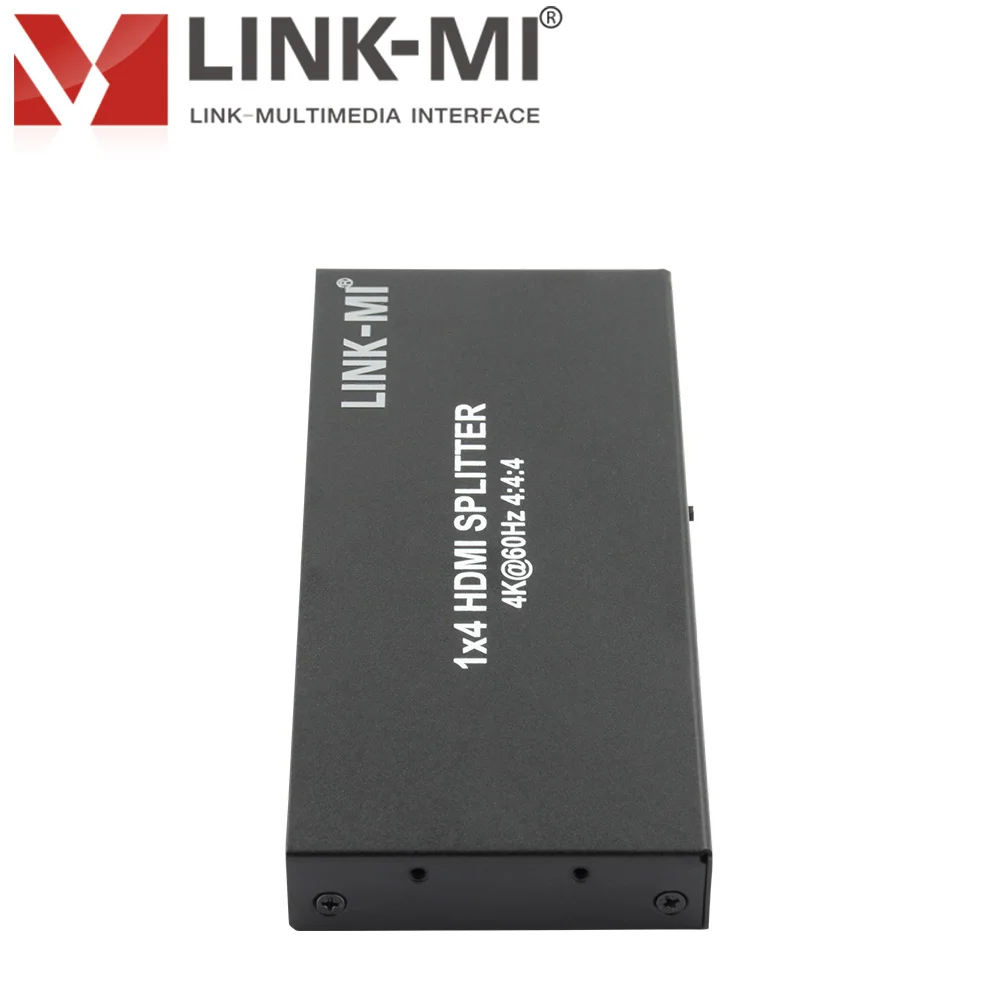 4Kx2K 18G لـ HDMI 2.0 1x4 Splitter HDR HDCP 2.2 مقسمات ومحولات الفيديو لشاشات Ultra HD تدعم 4K60 هرتز 4:4:4