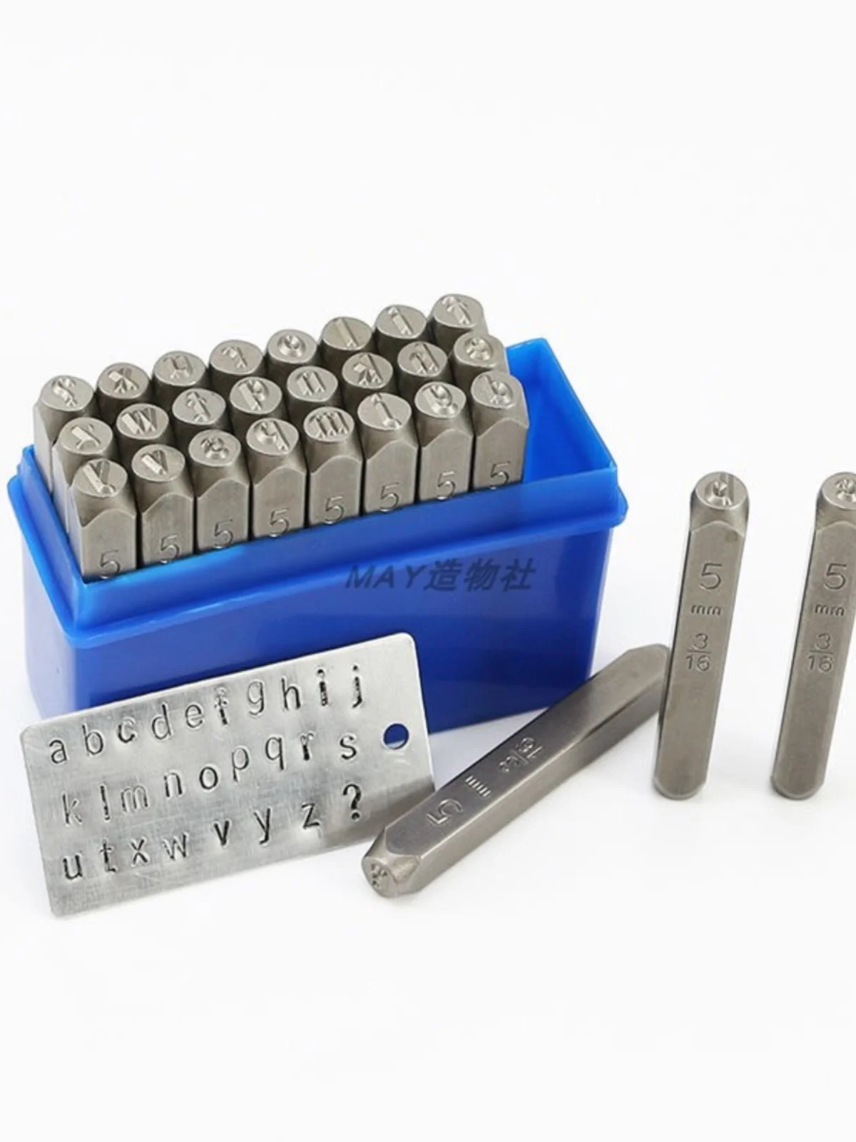 27pcs/set Alphabet Metal Stamping Kit Letter Steel Stamps Lowercase Jewelry Punch Leather Silver Punching DIY Carving Craft Tool