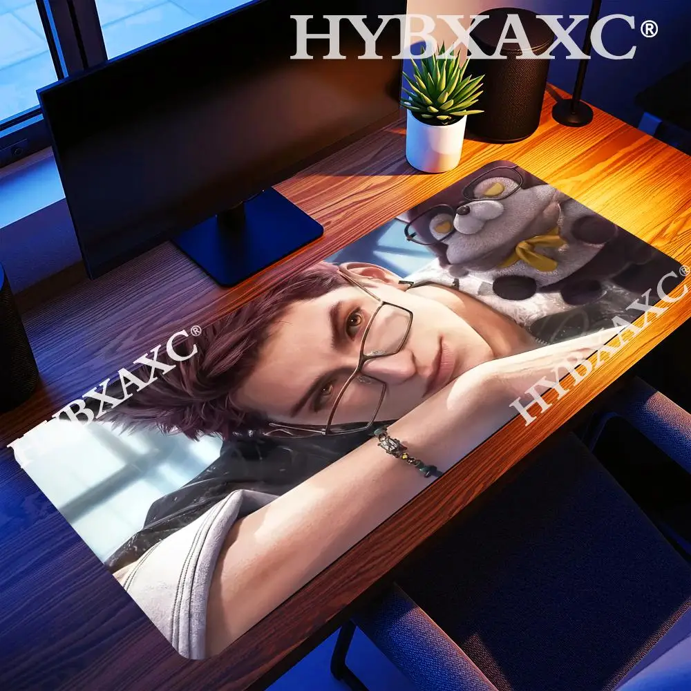 HYBXAXC  Love And Deepspace Valko Mouse Pad Durable Rubber with Anti-Slip Base, Ideal for Daily Office Work and Gaming