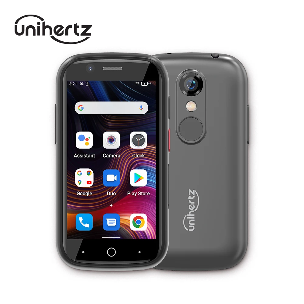 Unihertz-teléfono inteligente Jelly 2E, 4G, Android 12, desbloqueado, versión Global, voz HD, 4 + 64GB, con tarjeta SD