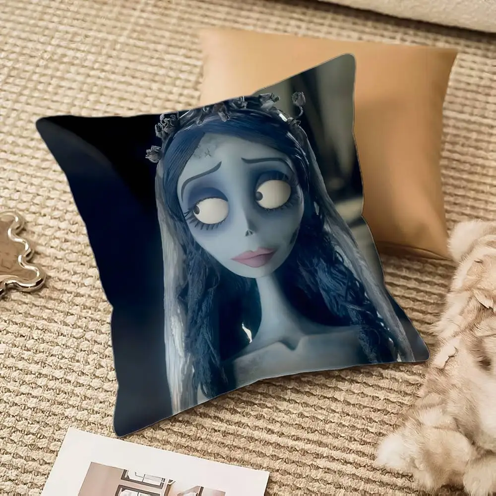 C-Corpse B-Bride мультфильм аниме наволочка антипылесная наволочка невидимая молния шелковистый плюшевый диван