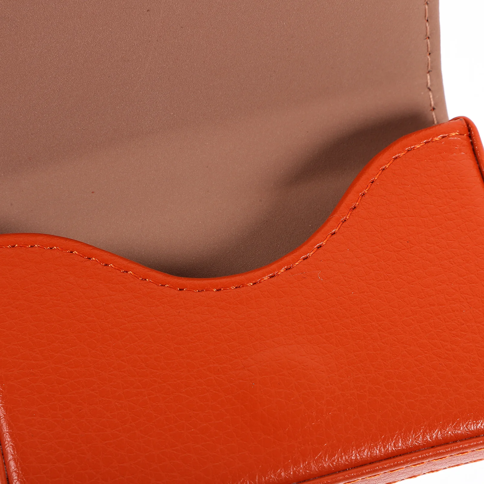 

Business Card Case Holder Large Capacity Blue Color Cards Storage Box PU Compact Size Use Office