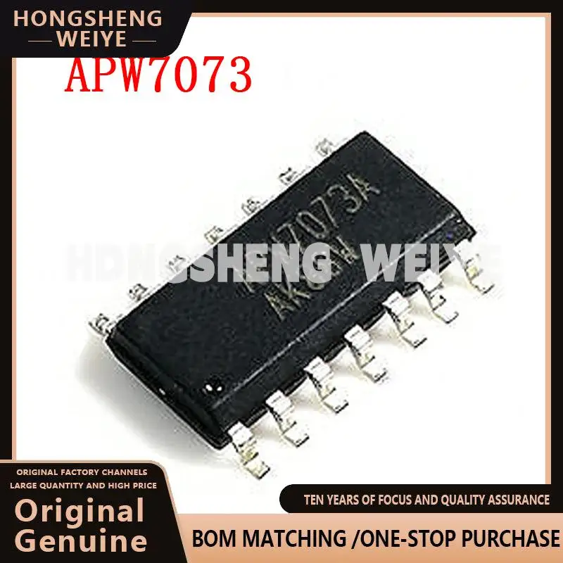 100% nieuwe 5 stks APW7073 SOP14 APW7073A SOP-14 7073A