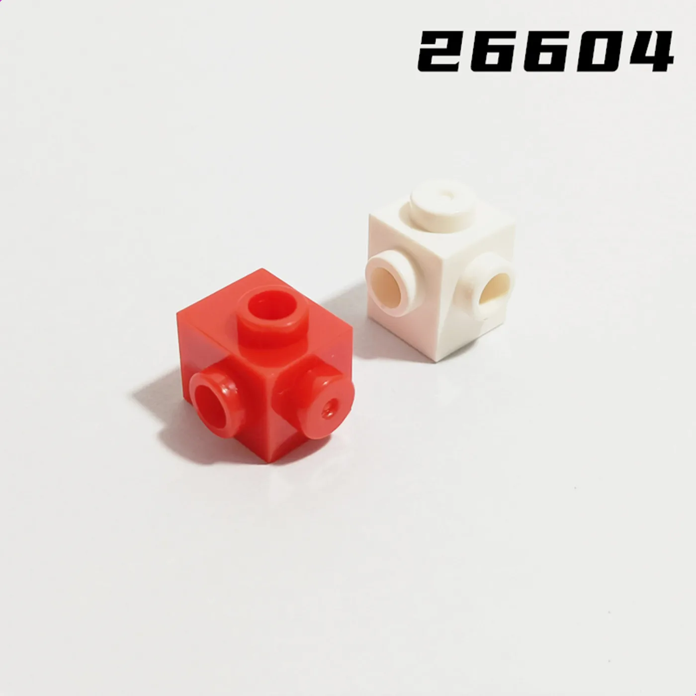 1 Pcs Buildings Blocks 26604 Brick Modified 1x1 with Studs on 2 Sides Collections Modular GBC Toy For High-Tech MOC Set