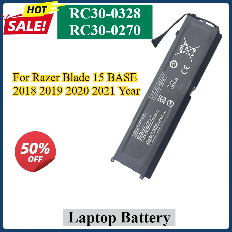 RC30-0328 RC30-0270 Laptop Battery For Razer Blade 15 BASE 2018 2019 2020 2021 Year RZ09-0270 RZ09-03009 RZ09-0369 RZ09-0410