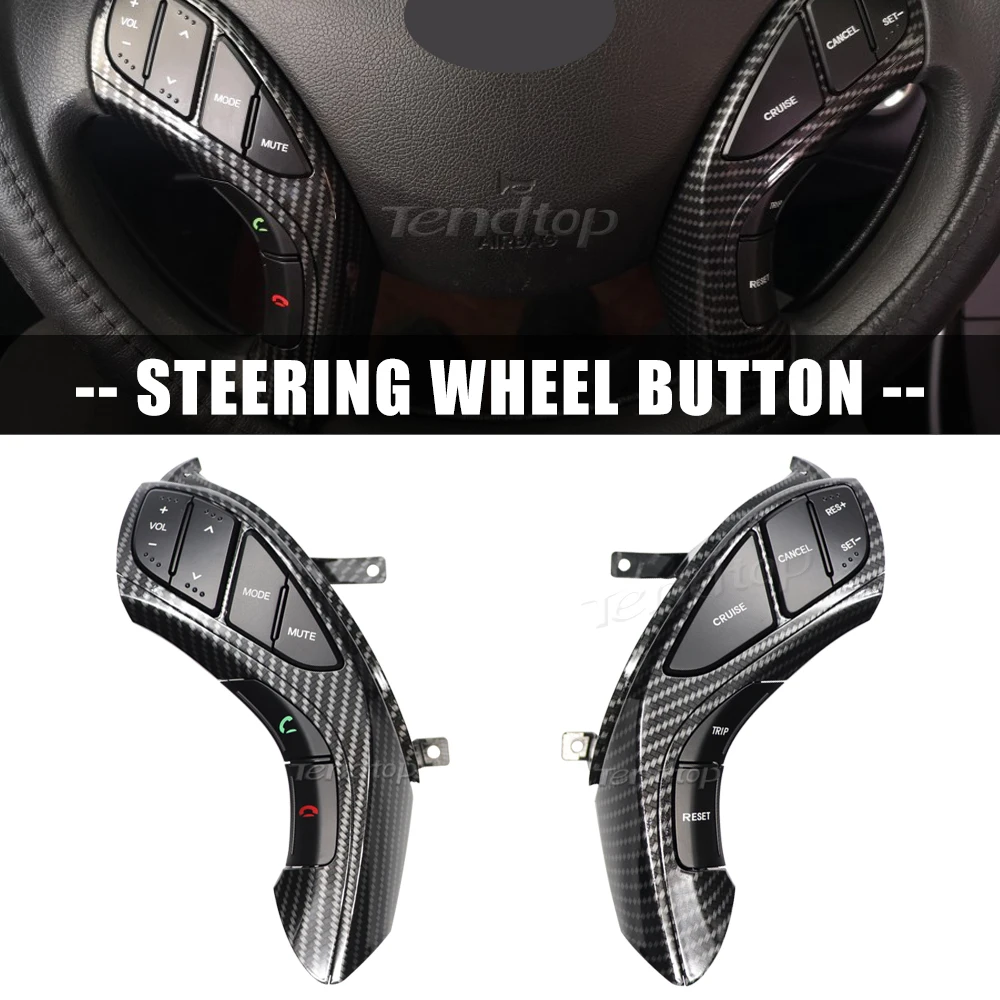 Steering Wheel Buttons For Hyundai Elantra I30 2012 2013 2014 2015 Control Volume Channel Phone Cruise Music Buttons Switch