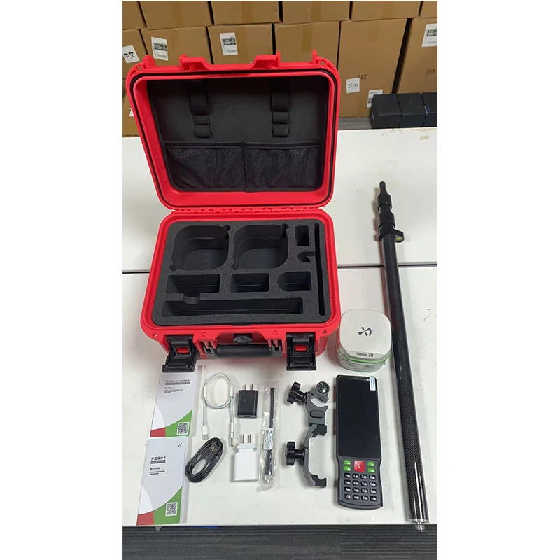 2026 Hot Sale Alpha 30 Surveying Instrument Equipment Base And Rover Receiver A90 Module Building Construction Gps Gnss Rtk