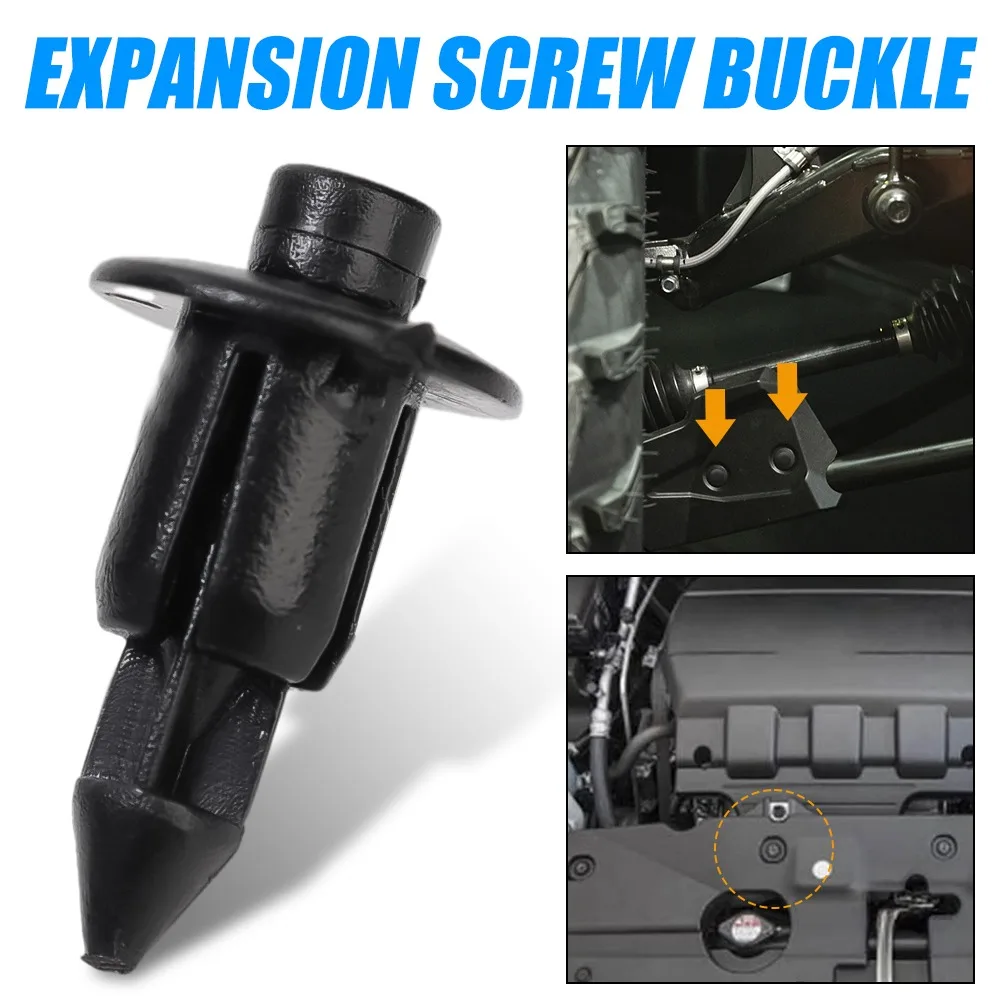 Motorcycle Fairing Clips Plastic Expansion Screw Rivets Push Pin Panel Bodywork Fasteners for Kawasaki Yamaha Suzuki Sportbike