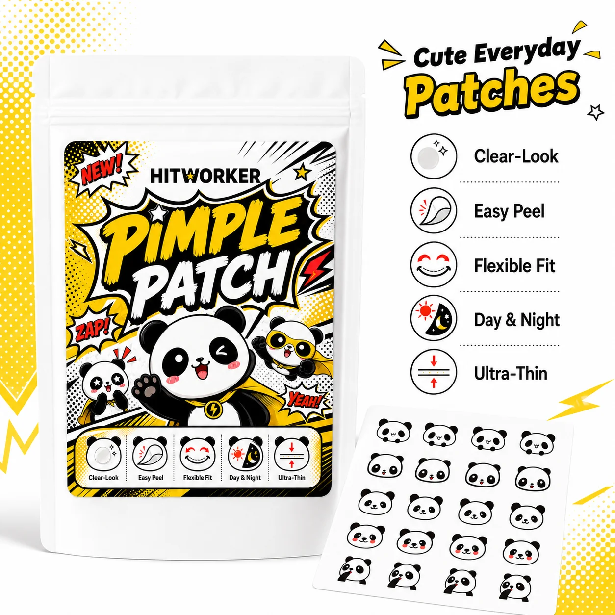 120PCS Pimple Cover Patches, C - Face Oil review and price