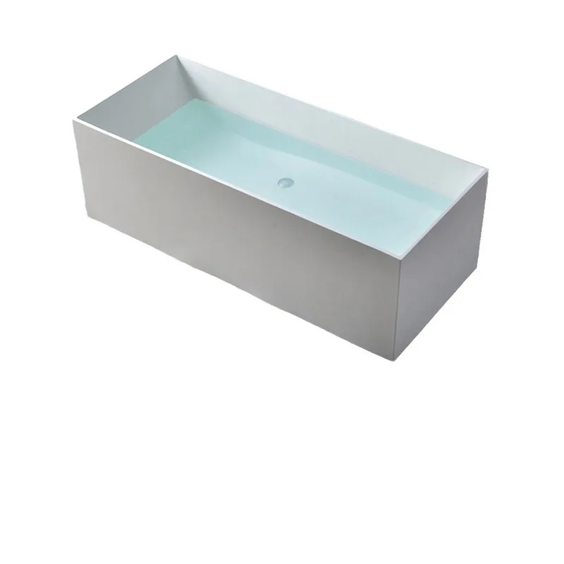 Qimei Stone Basin B & B, romantic girl pink rectangular bath tub, hotel bath tub