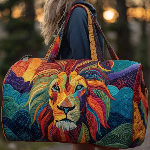 

3D Printed Quilted Travel Bags Personalized Gifts Sport Bags Handbag Tote Bag Training Bag Custom Beach Hiking Camping