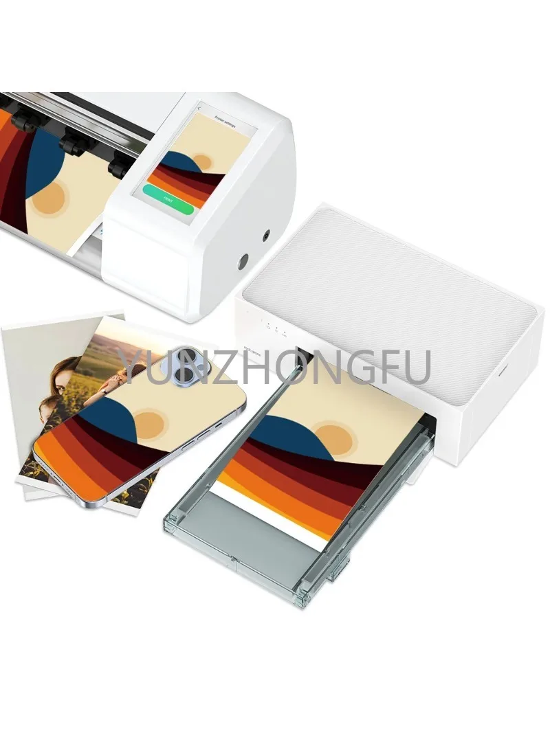 Intelligence Portable Phone Back Film Printer Sticker Film Cutting Machine Phone Skin Printer