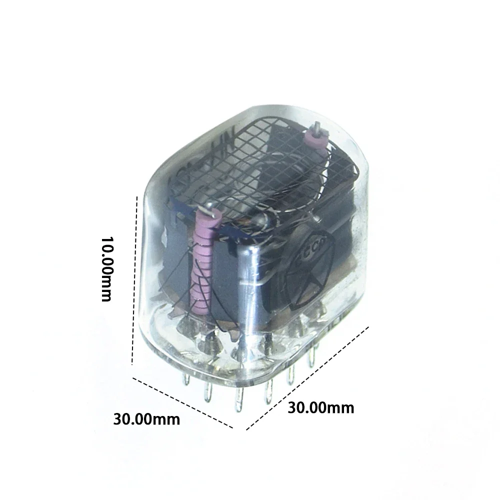 

IN-12 IN12 Nixie Tubes with Decimal Point Digital Tube Glow Tubes Symbol Tube for Glow Clock Nixie Digital LED Clock DIY Part