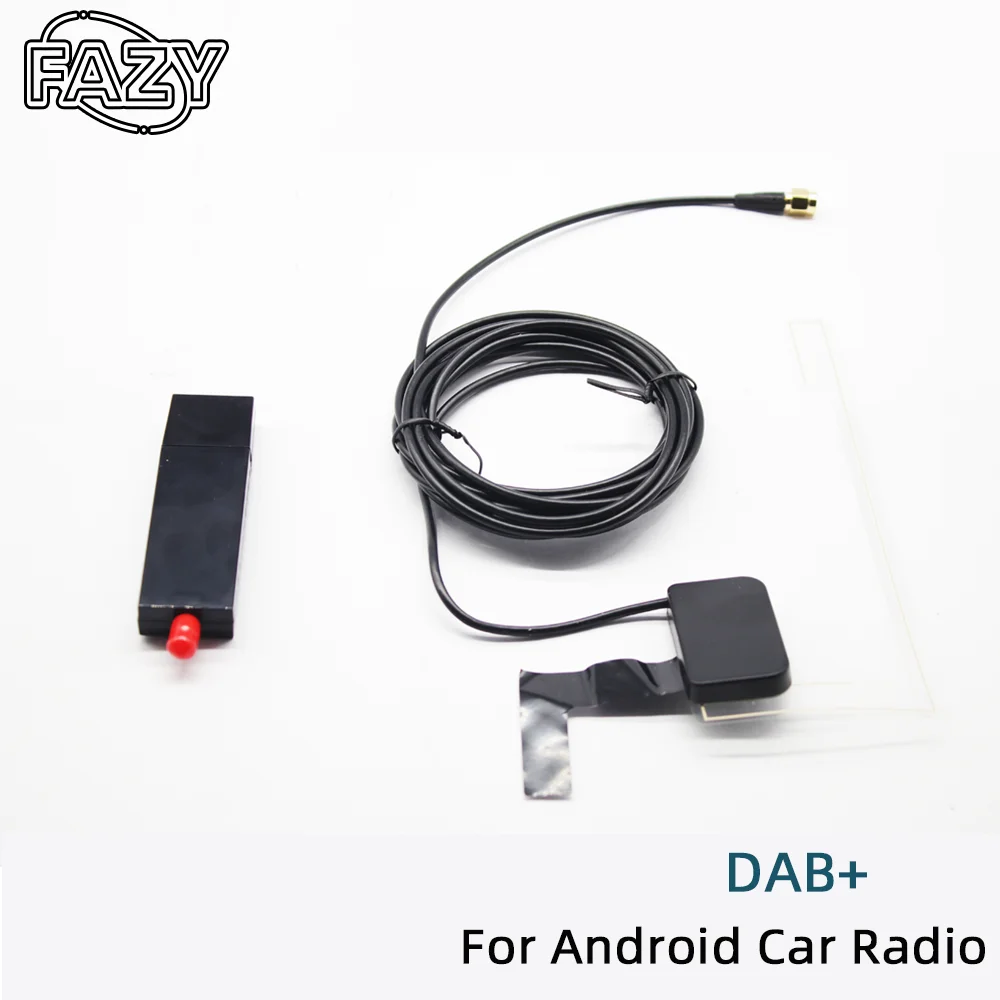 FA DAB+ Antenna with USB Adapter For Android Car Radio Stereo Player GPS Signal Receiver